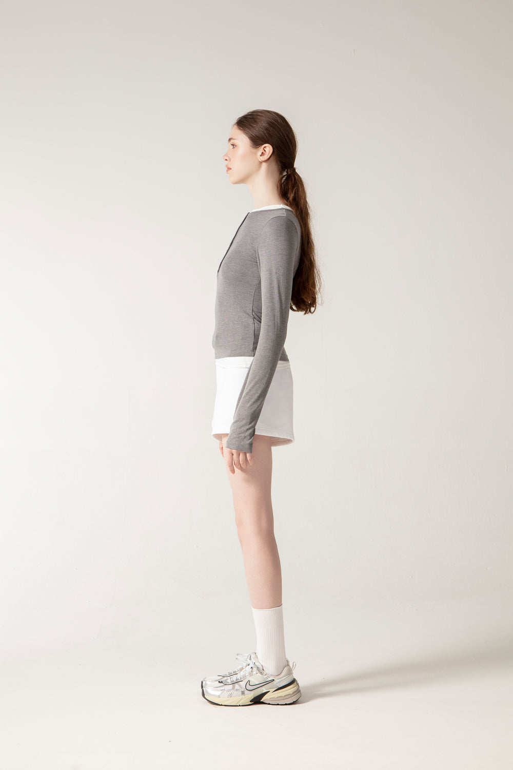 LUCIE Top - Grey
