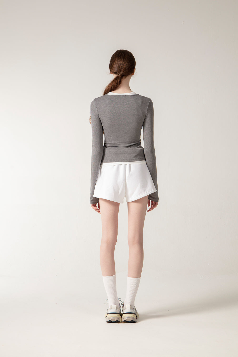 LUCIE Top - Grey
